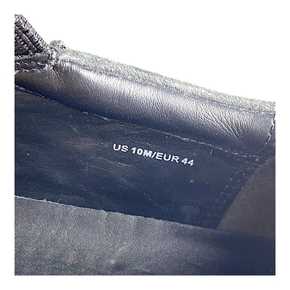 Vince Shoes Mens 10 Graphite Suede Sneaker Slip On Fletcher Urban Streetwear